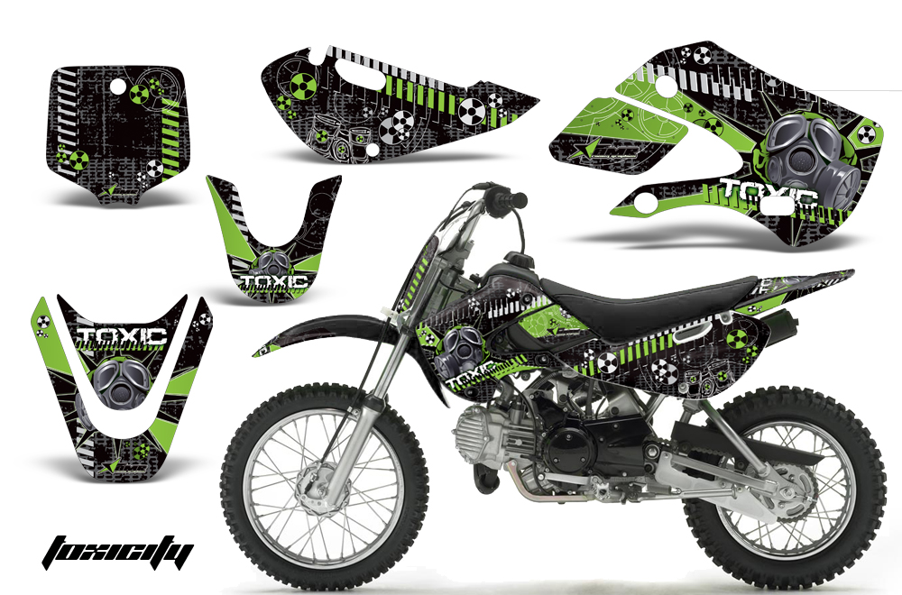 Kawasaki KLX 110 KX 65 00-09 NP Graphic Kit TOX GK